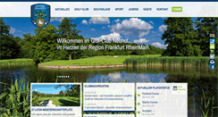 Desktop Screenshot of golfclubneuhof.de
