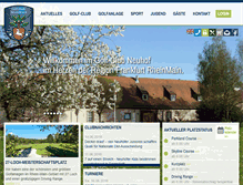 Tablet Screenshot of golfclubneuhof.de